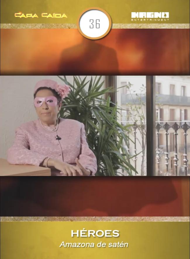 Amazona de satén