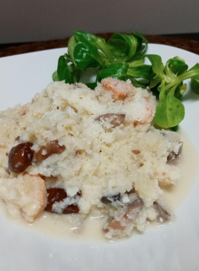 Risotto de coliflor