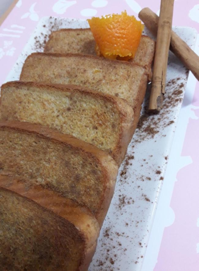 Torrijas al horno