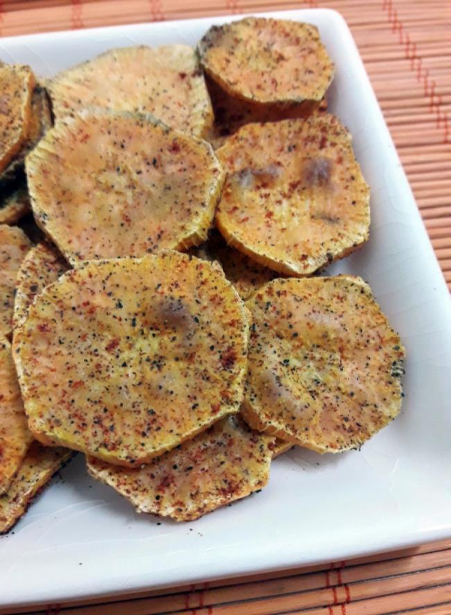 Chips de boniato